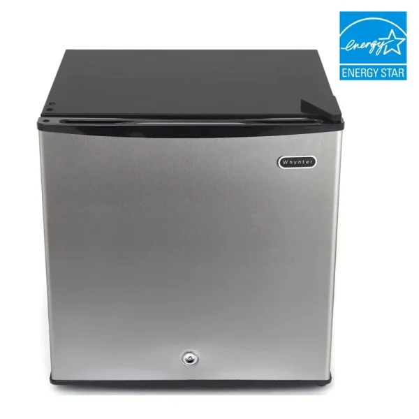 CUF-112SS Whynter 1.1 Cu. Ft. Energy Star Upright Freezer With Lock - Stainless Steel (Silver)