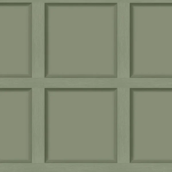 Modern Wood Panel Wallpaper Green Holden 12982