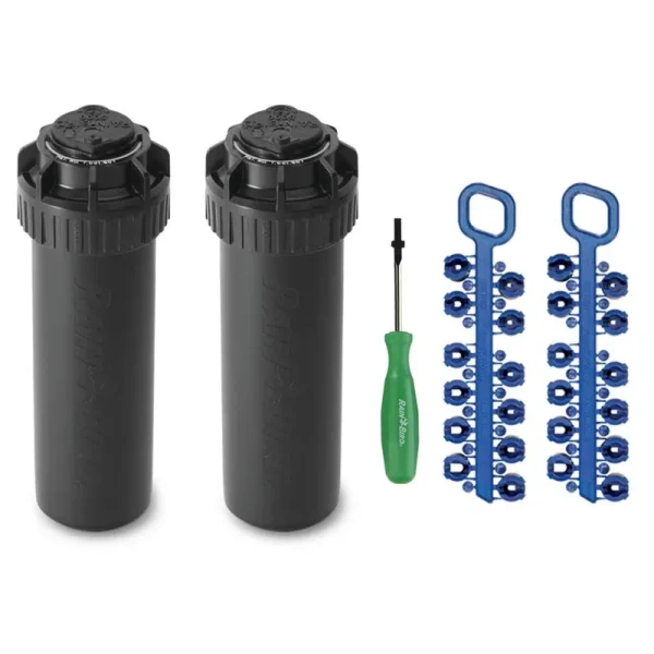 RAIN BIRD - 5004PC PART-CIRCLE 4" POP-UP W/ NOZZLE TREE AND ROTORTOOL (2 PACK)
