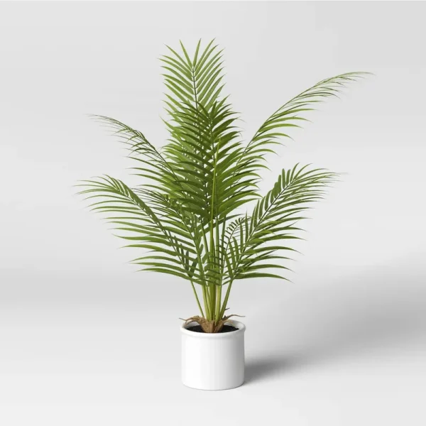 28" x 24" Artificial Palm Plant Arrangement in Pot - Threshold