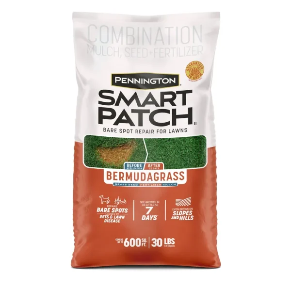 Pennington Smart Patch 30-Lbs. Bermuda Lawn Repair Mix