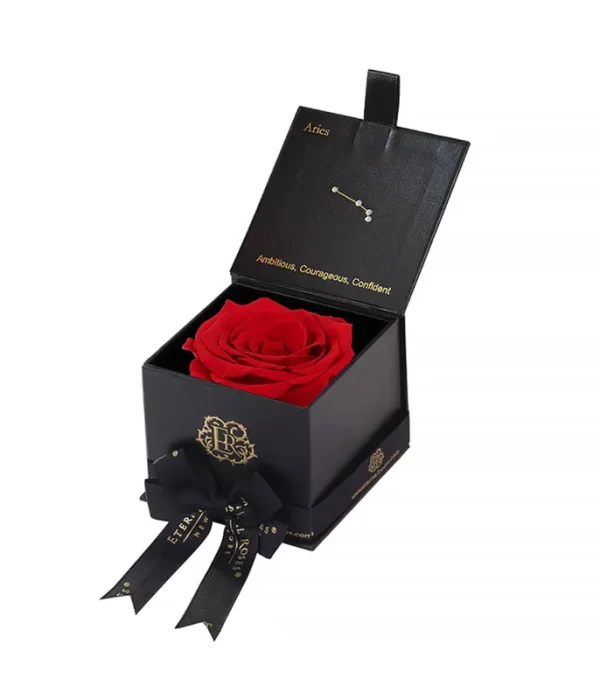 Eternal Roses Astor Gift Box - Aries/Scarlet