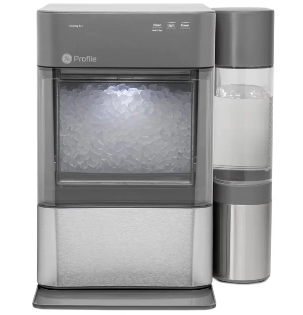 GE Profile Opal 2.0 Nugget Ice Maker with 1 Gallon XL Side Tank Stainless Steel