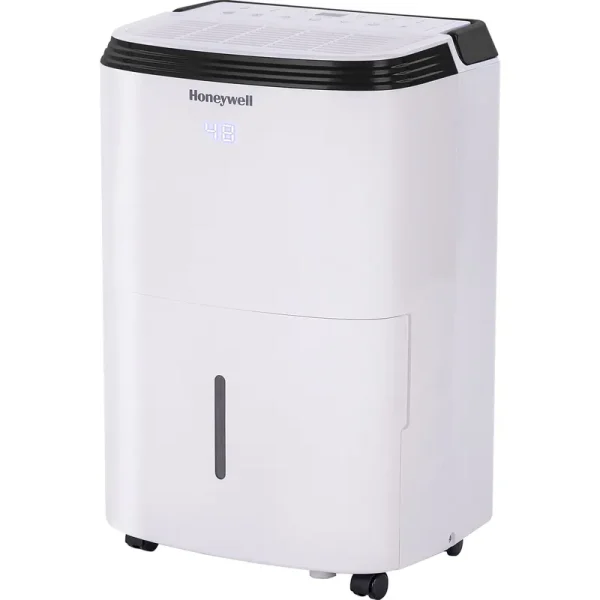 Honeywel 20 Pt 1, 500 Sq Ft Dehumidifier in White - Energy Efficient, Adjustable Humistat