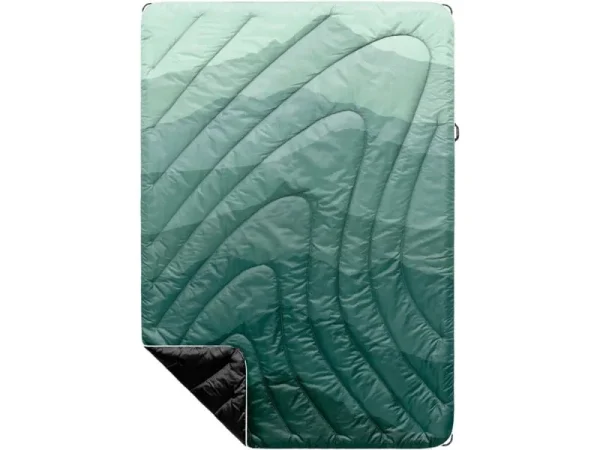 Rumpl Original Puffy Blanket - Junior Cascade Fade Green - Junior