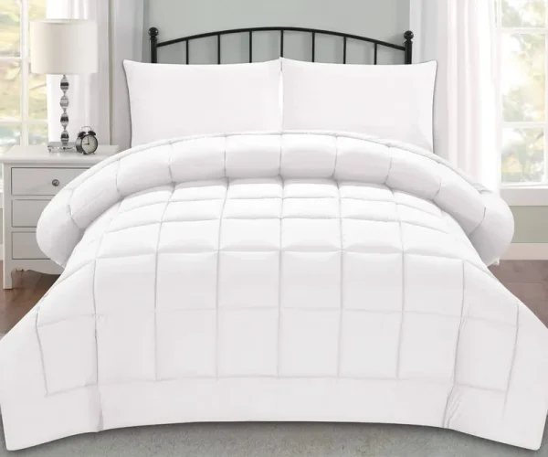 KingLinen White Down Alternative Comforter Duvet Insert Twin