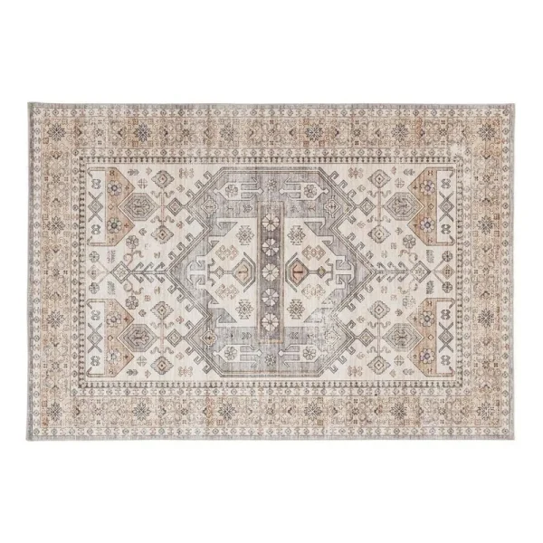 Harmony Sand 5 ft. x 7 ft. Indoor Machine Washable Area Rug
