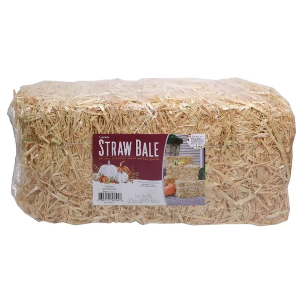 Flora Craft Straw Bale