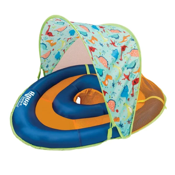 Swim School unisex Grow-With-Me Baby Boat, Ages 6-24 Months