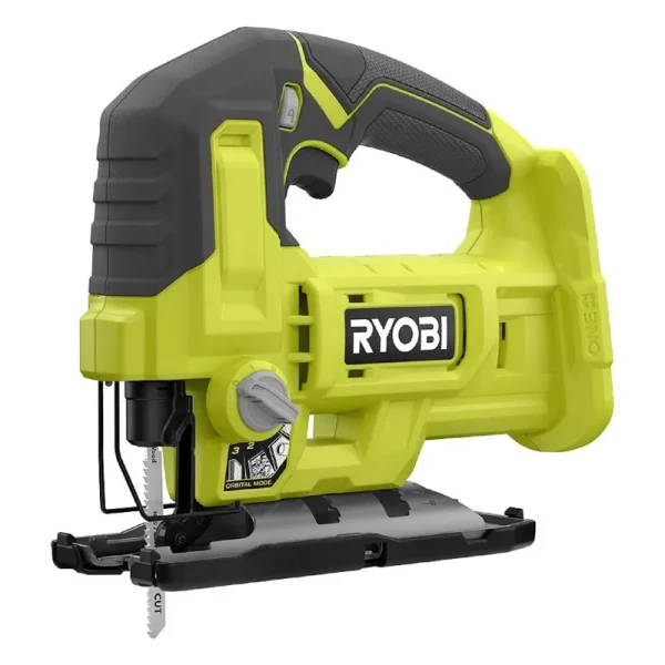 Ryobi One+ 18V Cordless Jig Saw (Tool Only) 18 Volt, PCL525B, Green