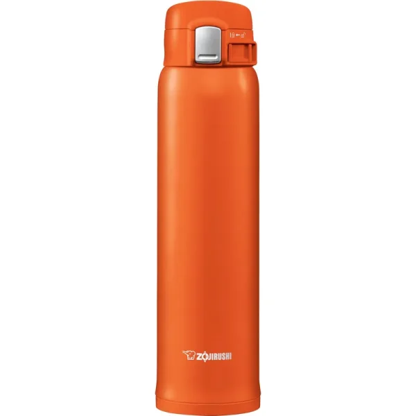 Zojirushi Sm-she60dv Stainless 20oz. Steel Mug, Vivid Orange