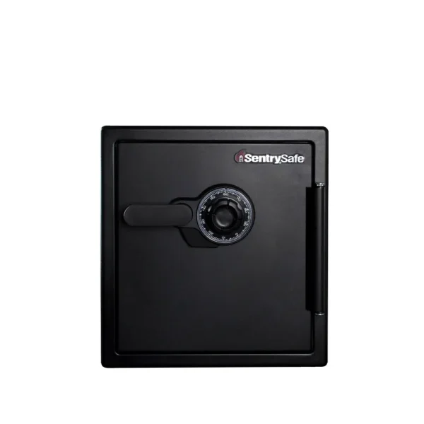 SentrySafe Fire Safe Combination Safe 1.23 Cu. ft. Black