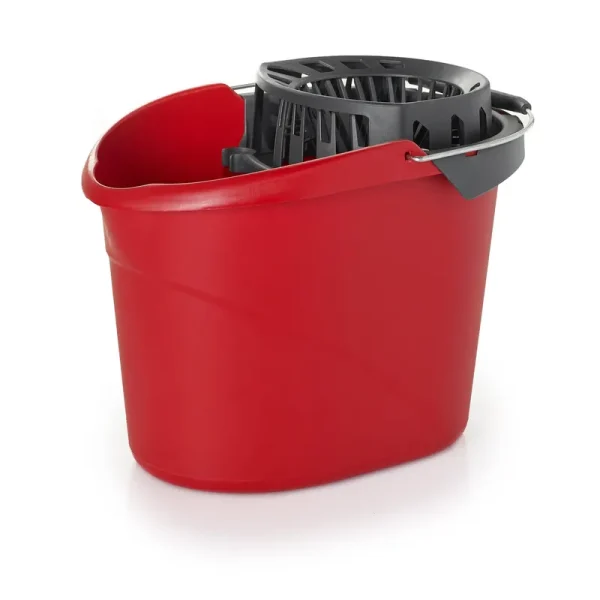 O-Cedar 148161 Quick Wring Bucket 2.5 Gallon Bucket with Wringer