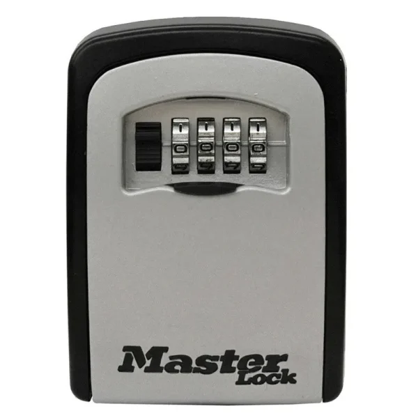 Master Lock 5401D Set Own Combination Wall Mount Lock Box, 5 Key Capacity, Black