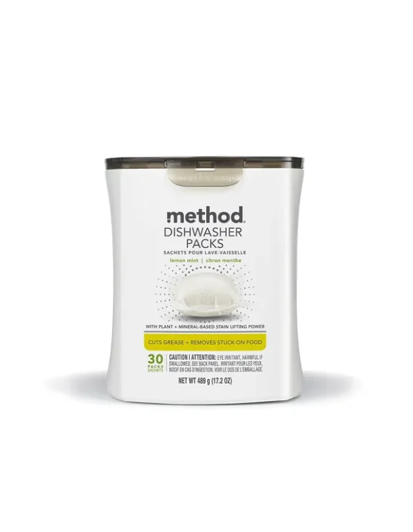 Method Dishwasher Detergent Packs Lemon Mint