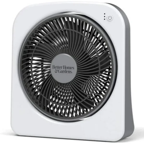 Better Homes & Gardens Ventilador Dual Power port��til Circulador, 3 velocidades BHS136111442001 (Reacondicionado)