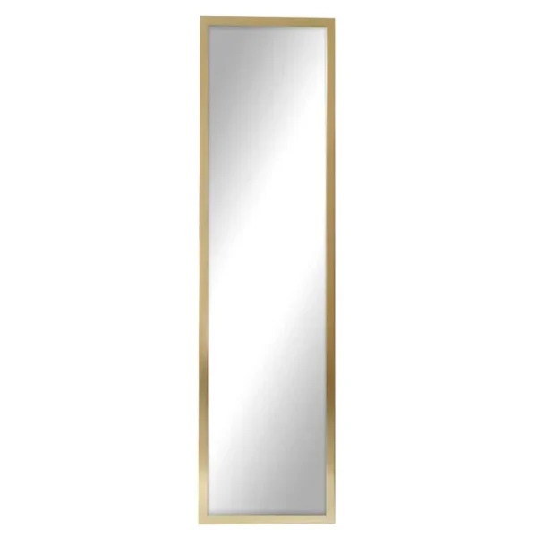 at Home Basic Leaner Mirror 13.6" x 0.4" x 49.6" Gold