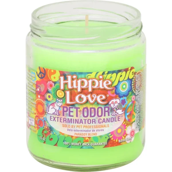 Pet Odor Exterminator Candle - Hippie Love | 13 oz