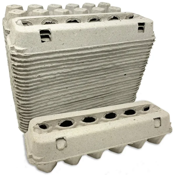 Cackle Hatchery Vented Paper Pulp Egg Cartons (24 Pack)