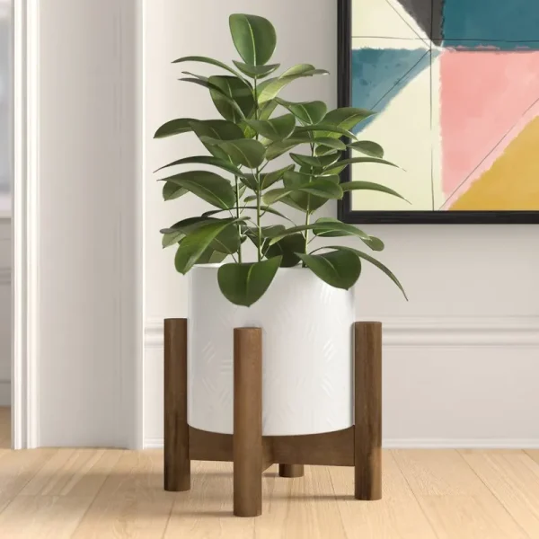Benally 2-Piece Ceramic Pot Planter Mercury Row