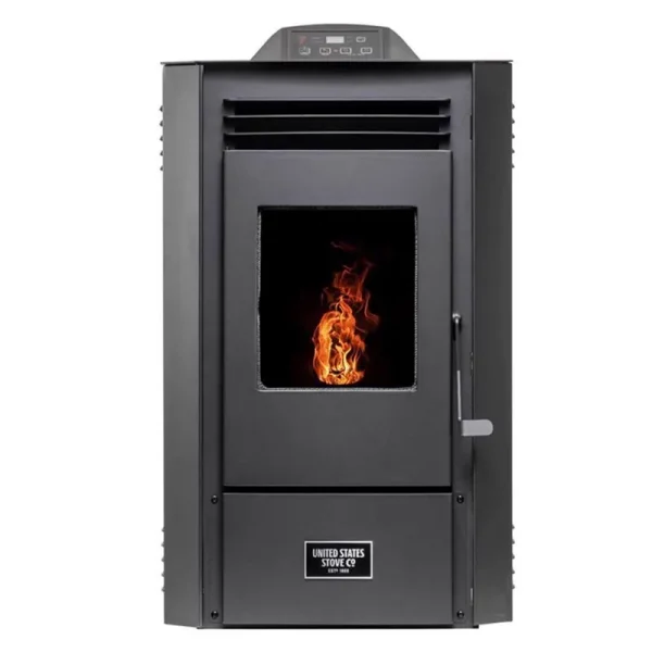 US Stove 1300 Sq. ft. Pellet Stove with 50 lb. Hopper