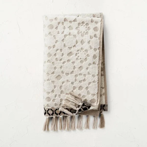 Villa Hand Towel White - Opalhouse Designed with Jungalow