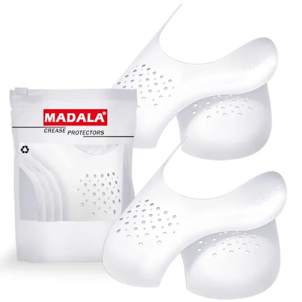 2 Pair - Madala Crease Protector for Air Force Shoes, Sneaker Shoes Protectors, Crease Guards Anti Crease Shoes Protector, Anti Wrinkle Shoes Crease
