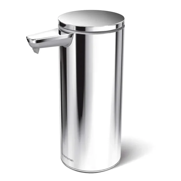 simplehuman 9 oz. Soap Sensor Pump, Polished Stainless Steel