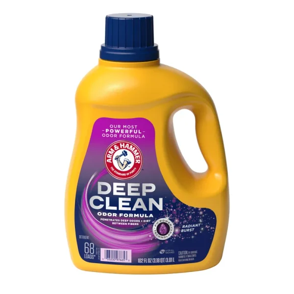 Arm & Hammer Deep Clean Odor Formula Liquid Laundry Detergent 102 fl oz / 68 Loads
