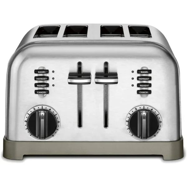Cuisinart 4-Slice Metal Classic Toaster, Stainless