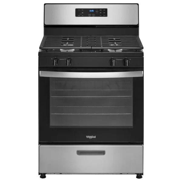 Whirlpool 5.1 Cu. ft. Freestanding GAS Range with Broiler Drawer