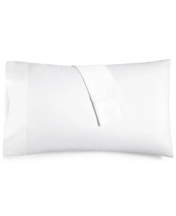 Charter Club Sleep Luxe 800 Thread Count 100% Cotton Pillowcase Pair, Standard, Created for Macy's - White