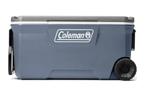 Coleman 316 Series 100qt Hard Chest Wheeled Cooler, Lakeside Blue