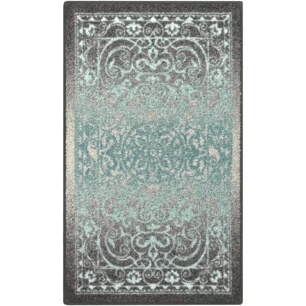 Maples Distressed Dover Accent Rug, Gray/Blue