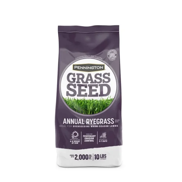 Pennington Seed Grass Seed, Annual Ryegrass - 10 lb