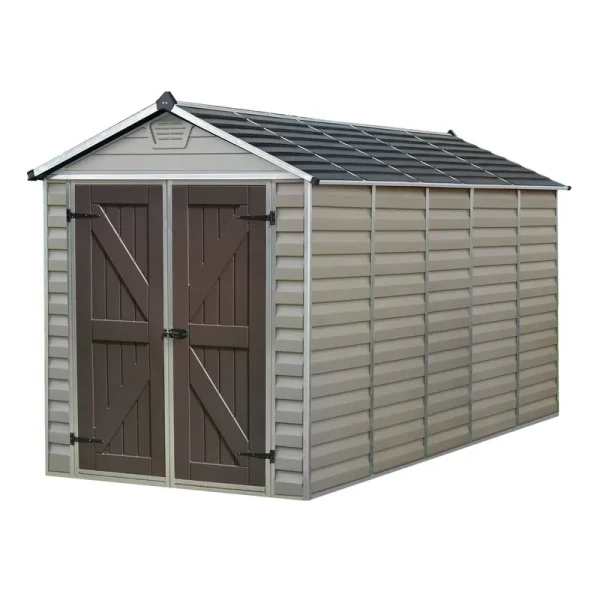 Palram SkyLight Plastic Storage Shed