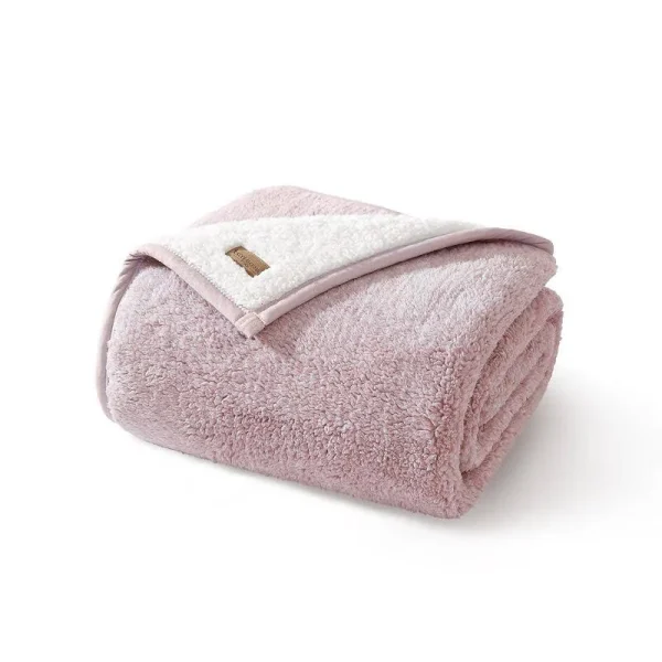Koolaburra by Ugg Wiona Melange Sherpa Throw, Purple, 50x70