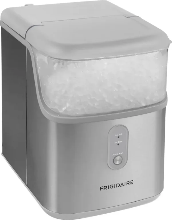 Frigidaire 33 lbs. Premium Nugget Ice Maker - Stainless Steel, EFIC228