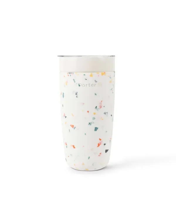 Porter Insulated 20 oz Tumbler - Terrazzo Cream - W&P