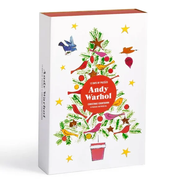 Andy Warhol 12 Days of Puzzles Christmas Countdown [Book]