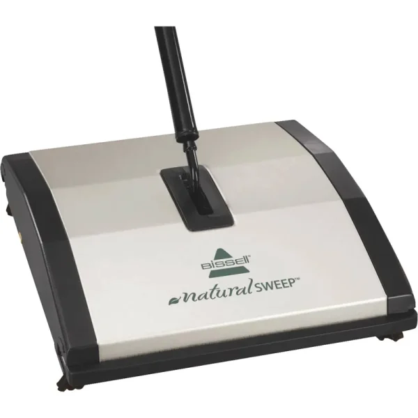 Bissell 92N0A Natural Sweep Dual Brush Floor Sweeper, Silver