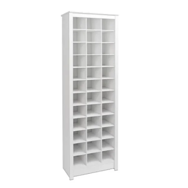 Prepac 36 Pair Shoe Storage Rack, White