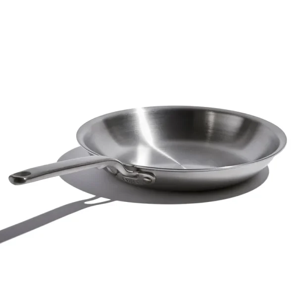 Eater x Heritage Steel 10.5" Fry Pan, Made in USA, 5 Ply Fully Clad