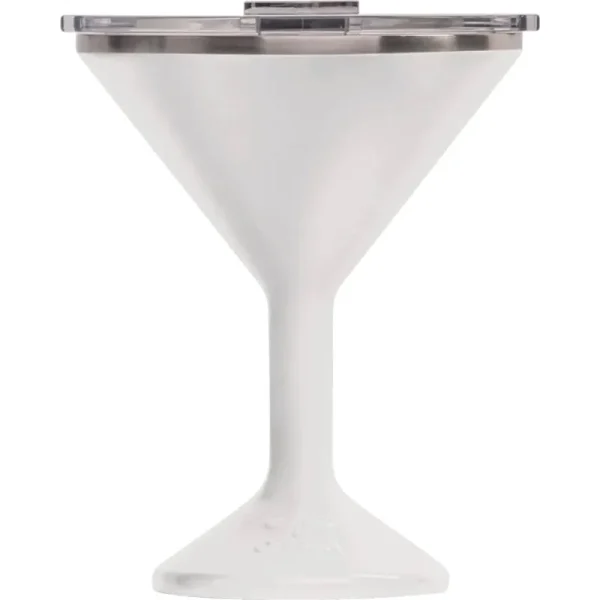 Orca Tini 8 oz. Insulated Martini Glass ÿ Pearl