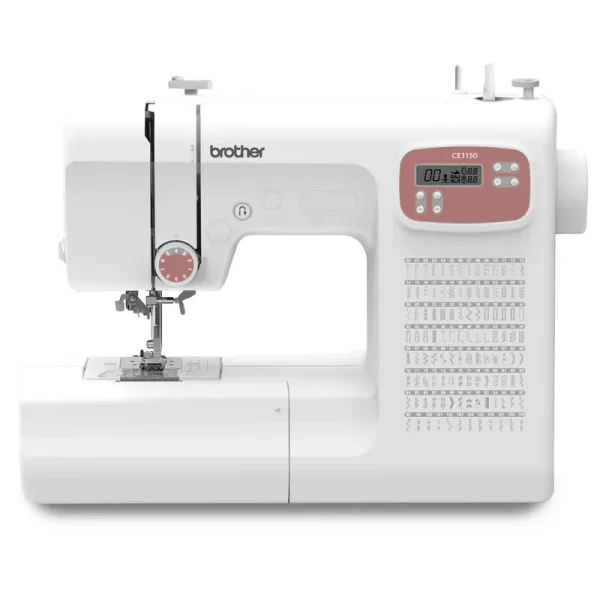 Brother CE1150 110 - Stitch Computerized Sewing Machine with Auto Needle Threader, LCD Display & Wide Range of Stitches