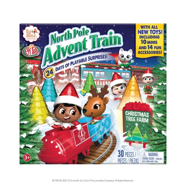 The Elf on The Shelf North Pole Advent Train
