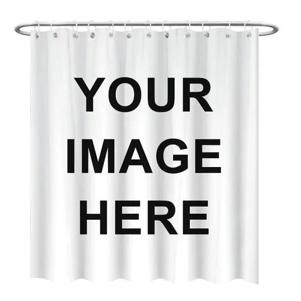 BLINGPAINTING Custom Photo Shower Curtains Custom Image Shower Curtain Custom Shower Curtain Personalized Shower Curtain (60x72inch)