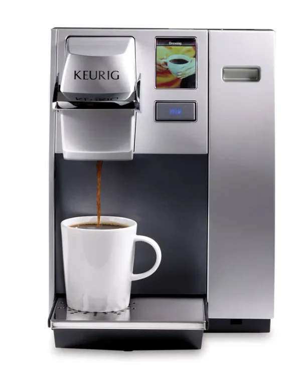 Keurig K155 Office Pro Single Cup Commercial K Pod Coffee Maker, Silver