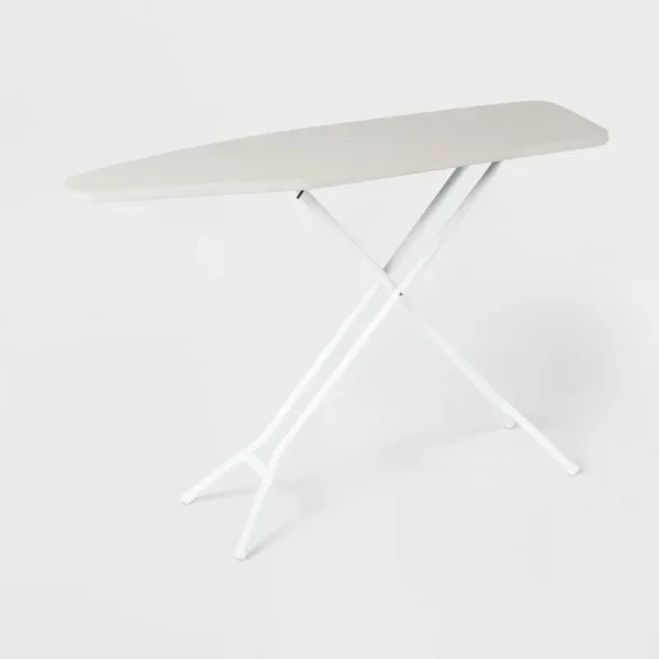 Room Essentials Standard Ironing Board Metal with Creamy Chai Cover - White - 1 Each