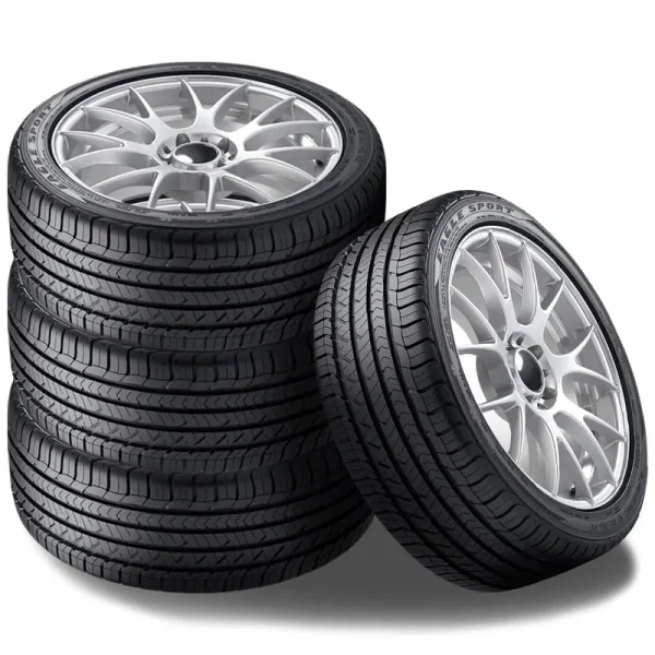 4 Goodyear Eagle Sport All-Season 215/45R17 91W 50000 Mileage Warranty M+S Tires 109053366 / 215/45/17 / 2154517